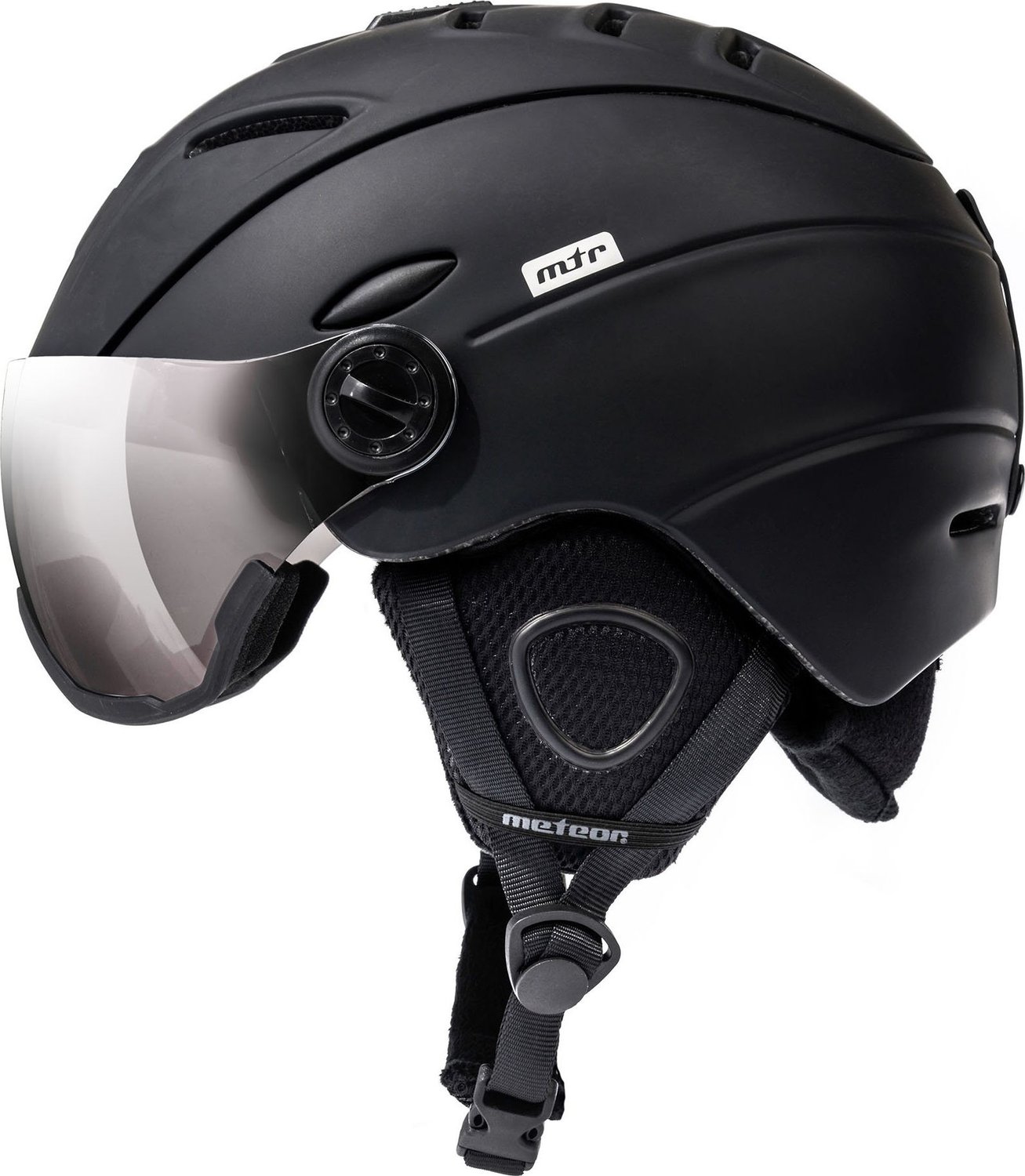 Kask Narciarski Z Szyb Holo Meteor Czarny Sport Shop Pl