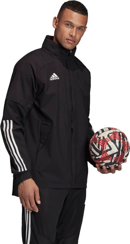 Kurtka męska Condivo 20 Allweather Adidas czarna Sport Shop pl