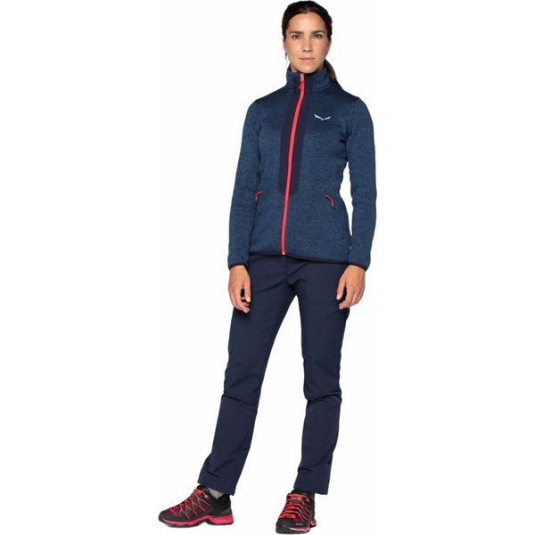 Polar Damski Rocca Polarlite Full Zip Salewa Navy Blazer