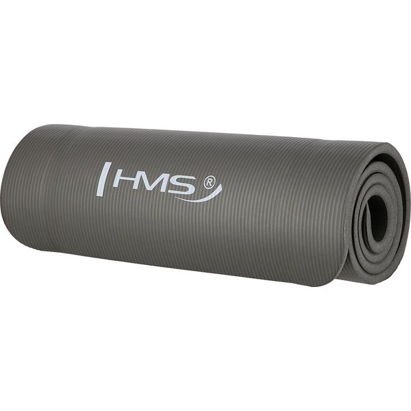 Mata do ćwiczeń jogi NBR YM04 1 5cm HMS szara Sport Shop pl