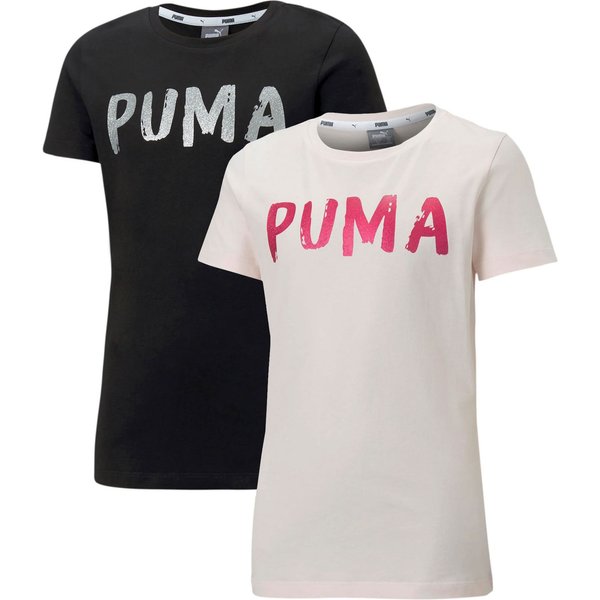 Koszulki dziewczęce Alpha T-Shirt 2szt Puma