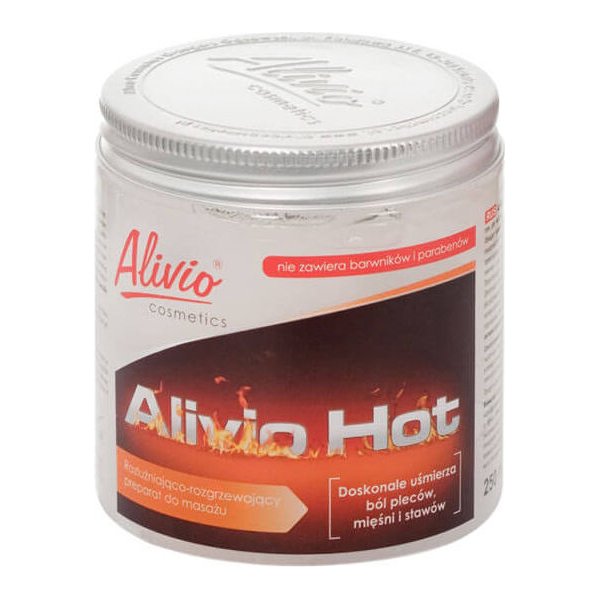 Żel rozgrzewający Hot 250ml Alivio Cosmetics
