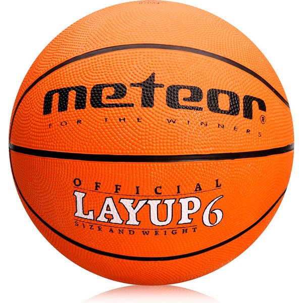 Piłka do koszykówki Layup 6 Meteor