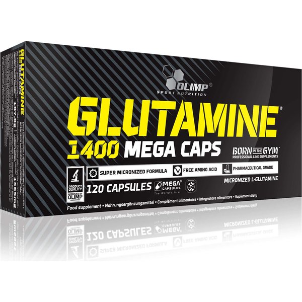 L-Glutamine Mega Caps blister 120 kaps. Olimp