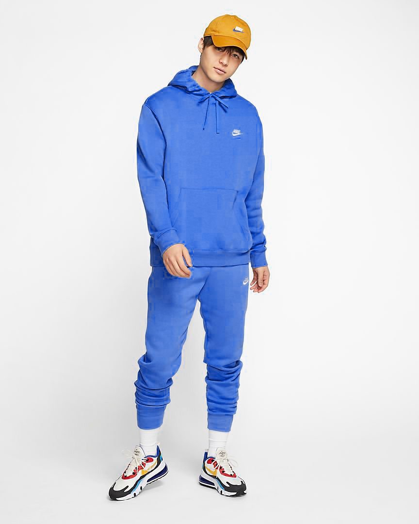 Dres męski Sportswear NSW Club Nike - błękitny 