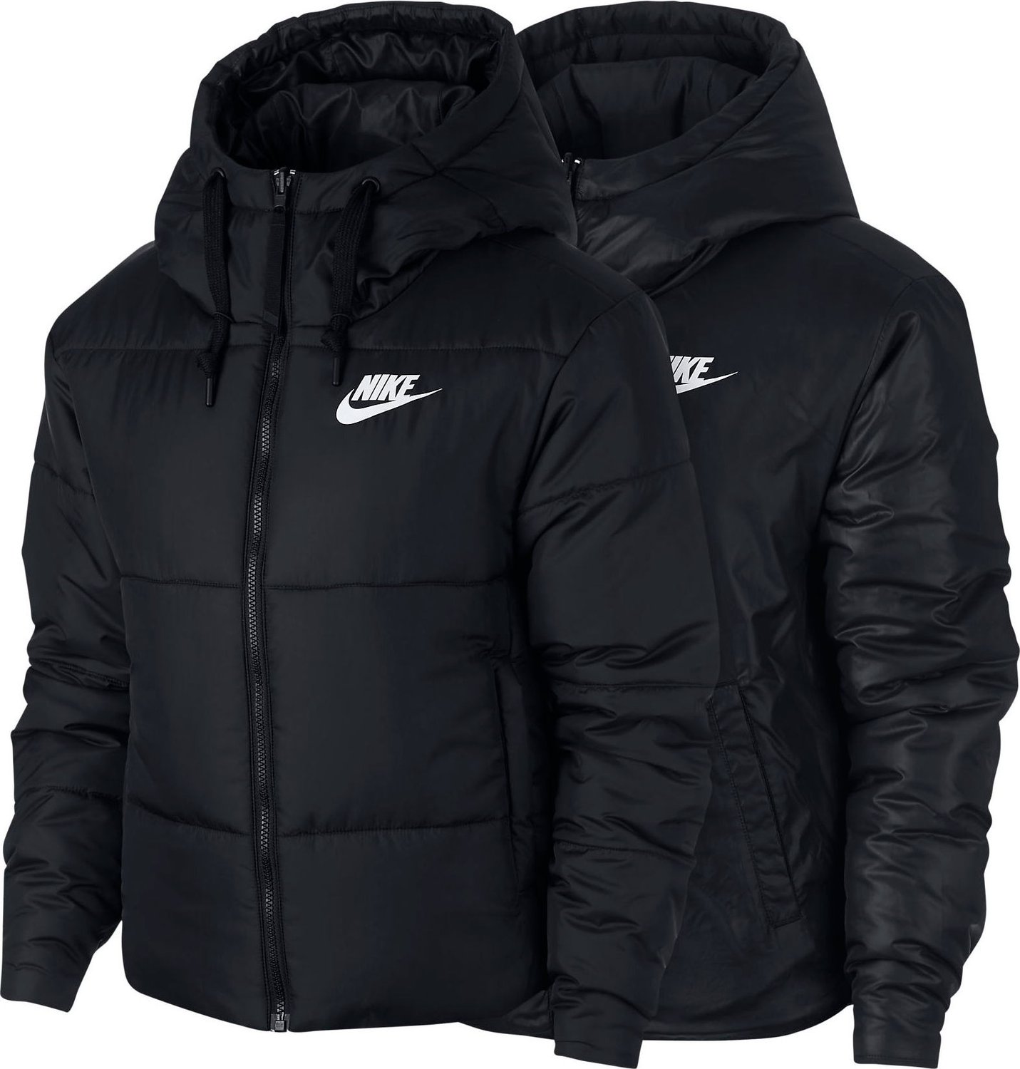 Kurtka dwustronna damska Sportswear NSW Synthetic Fill Nike - czarna
