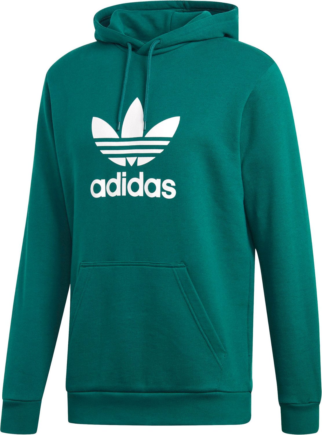 Algemeen vluchtelingen Universiteit Bluza męska Trefoil Hoodie Adidas Originals - zielona - Sport-Shop.pl