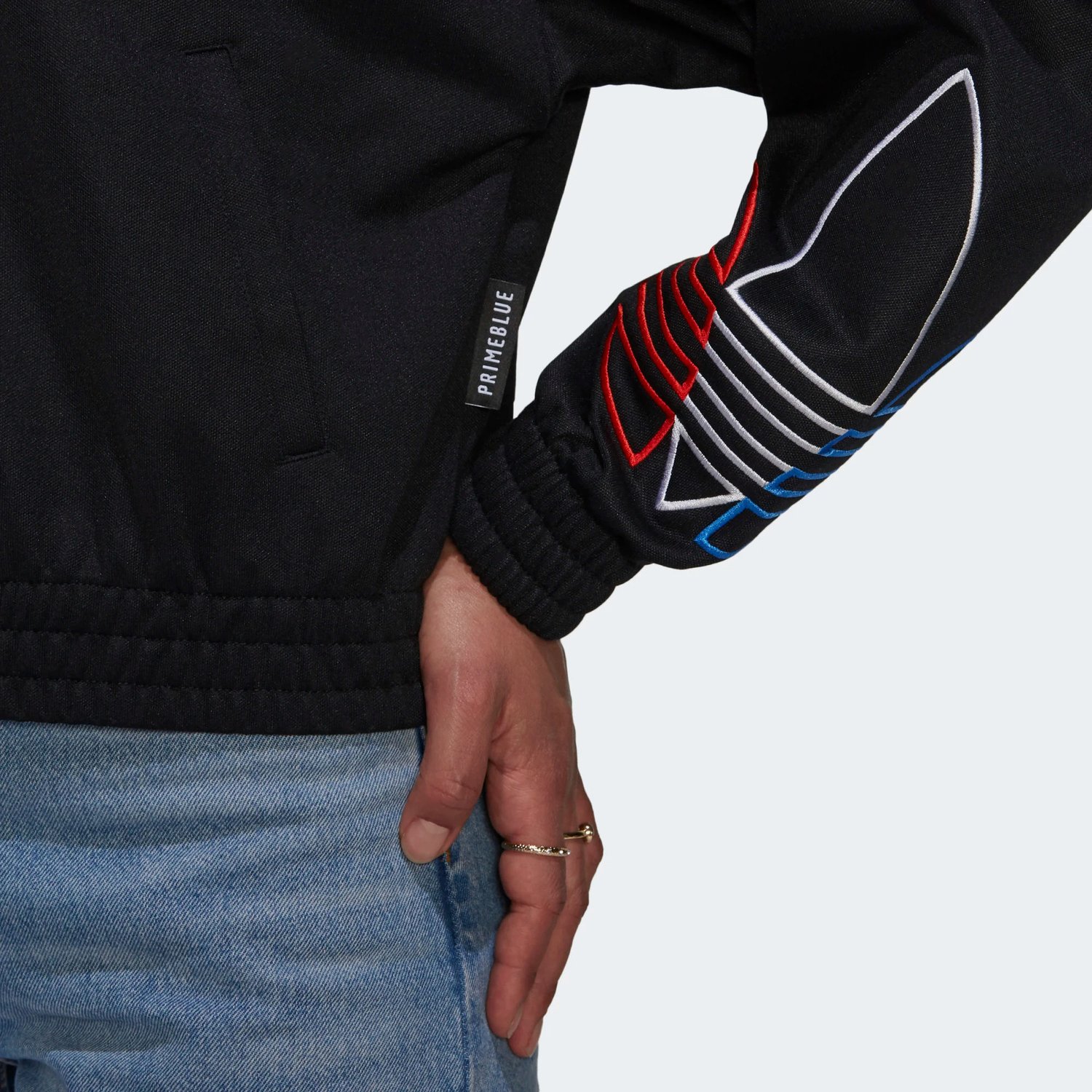 bluza adidas tricolor