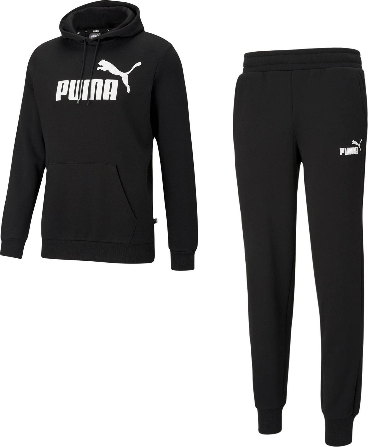 uitroepen tent Zachtmoedigheid Dres męski Essentials Logo Puma - black / white - Sport-Shop.pl