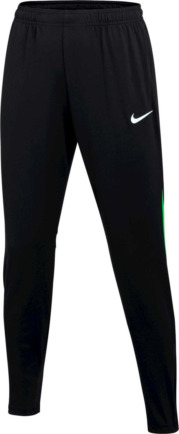Spodnie dresowe damskie Dri-Fit Academy Pro Nike - czarne/zielone