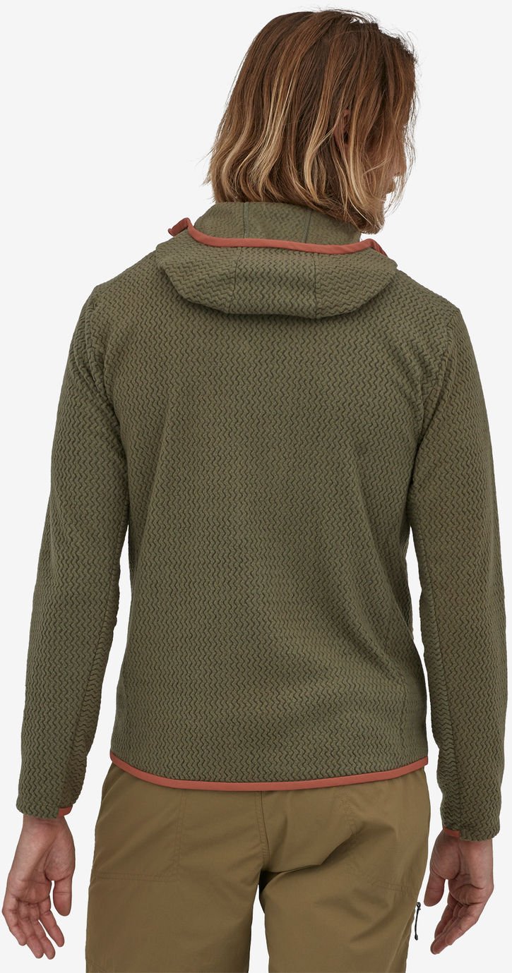 Bluza męska R1 Air Full-Zip Hoody Patagonia - basin green
