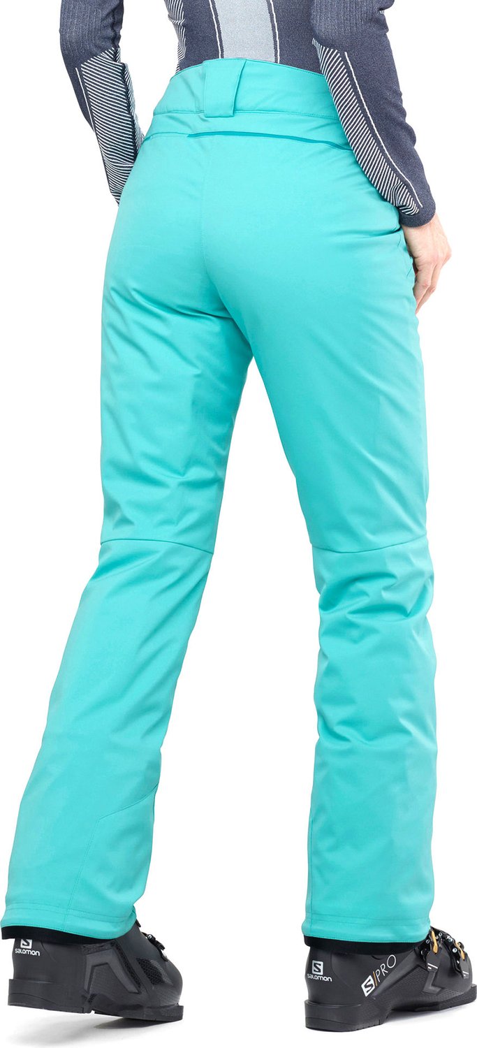 Spodnie narciarskie damskie Stormseason Salomon - blue turquoise