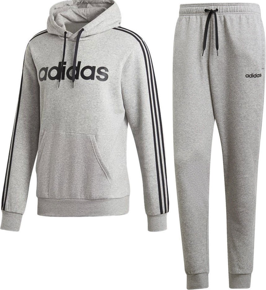 statisch verjaardag Zenuwinzinking Komplet dresowy męski Essentials 3-Stripes Adidas - szary