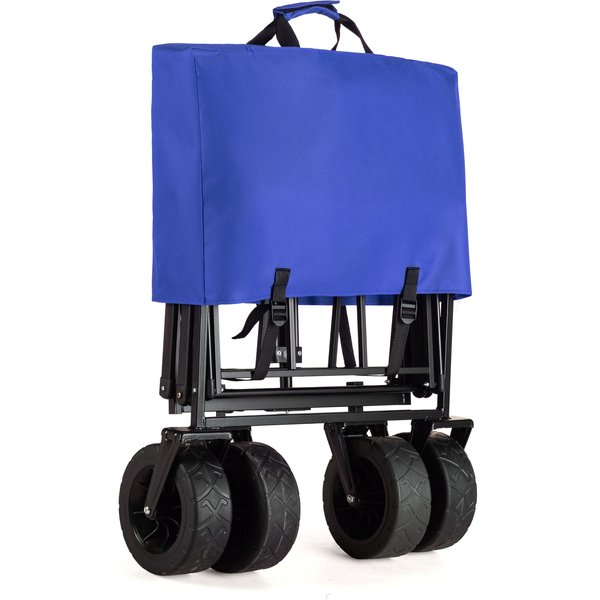 Wózek turystyczny, składany EasyGo 100L Outtec - EasyGo niebieski