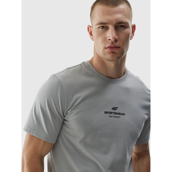 Koszulka męska TTSHM1585 4F - szary