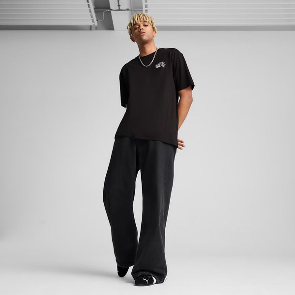 Koszulka męska Graphics Drive-In Relaxed Tee Puma - Black
