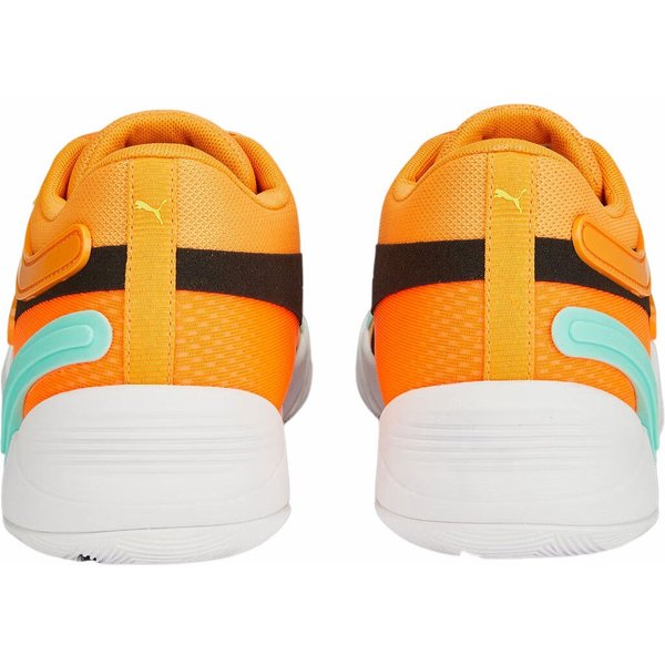 Buty sportowe halowe TRC Blaze Court Puma - pomarańczowe