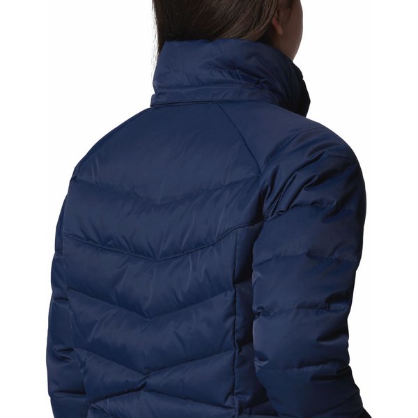 Płaszcz puchowy damski Belle Isle II Mid Down Columbia - Collegiate Navy