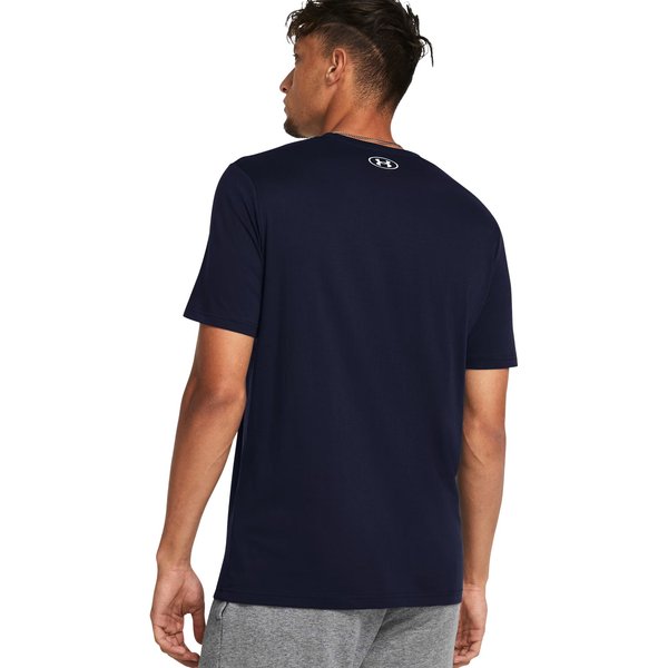 Koszulka męska Sportstyle Logo Update SS Under Armour - Academy/White