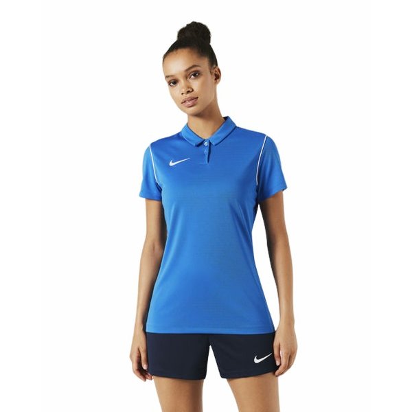 Koszulka damska polo Dry-Fit Park 20 Nike - obsydian