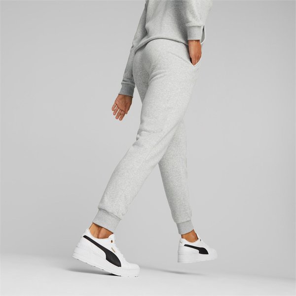 Spodnie dresowe damskie Ess Elevated Pants Puma - szare
