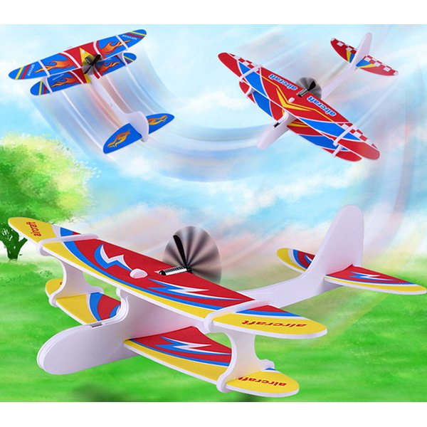 Samolot latający styropianowy z silnikiem LED