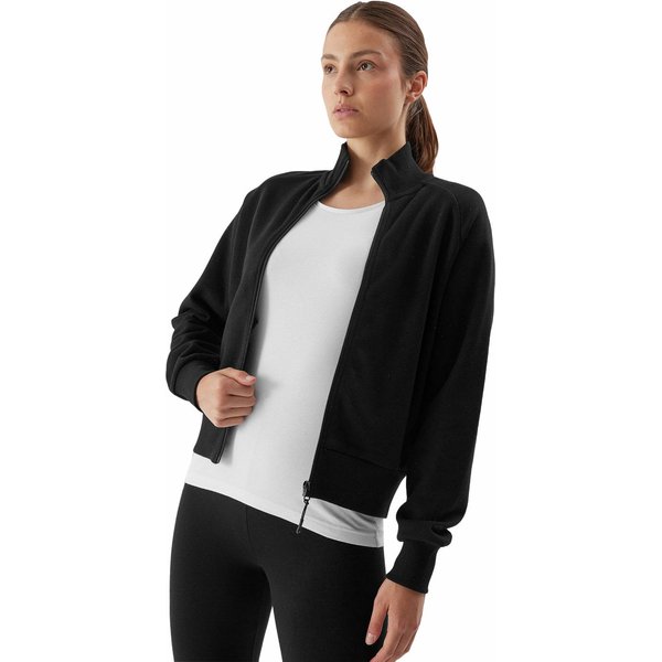 Bluza damska 4FAW23TSWSF0784 4F - głęboka czerń