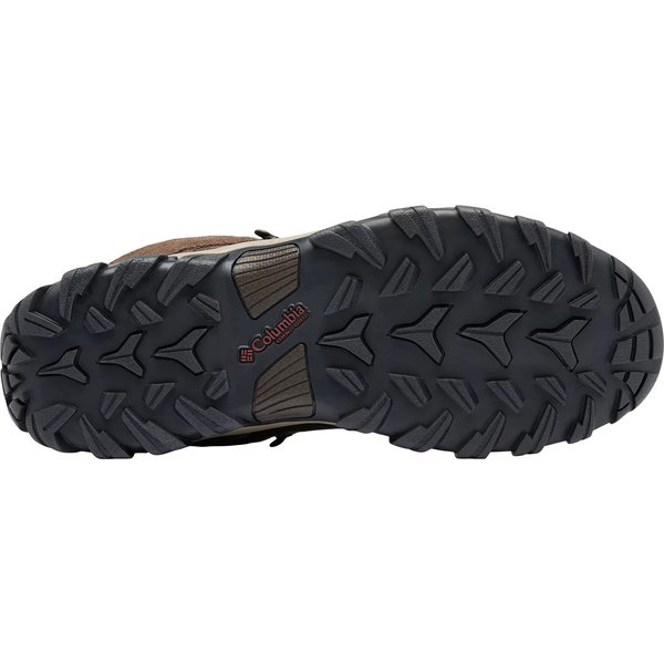 Buty trekkingowe Newton Ridge Plus II Suede Wp Columbia - Elk, Mountain Red