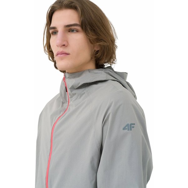 Kurtka męska 4FSS23TTJAM057 4F - łamana biel