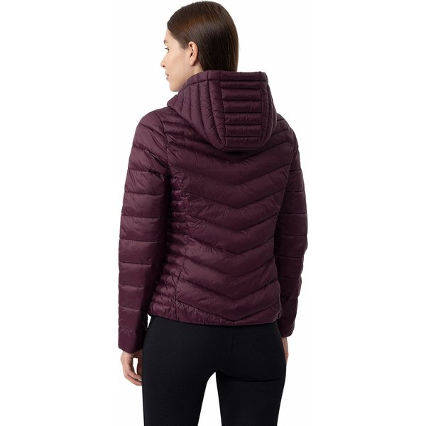 Kurtka zimowa damska 4FAW23TDJAF225 4F - ciemny fiolet