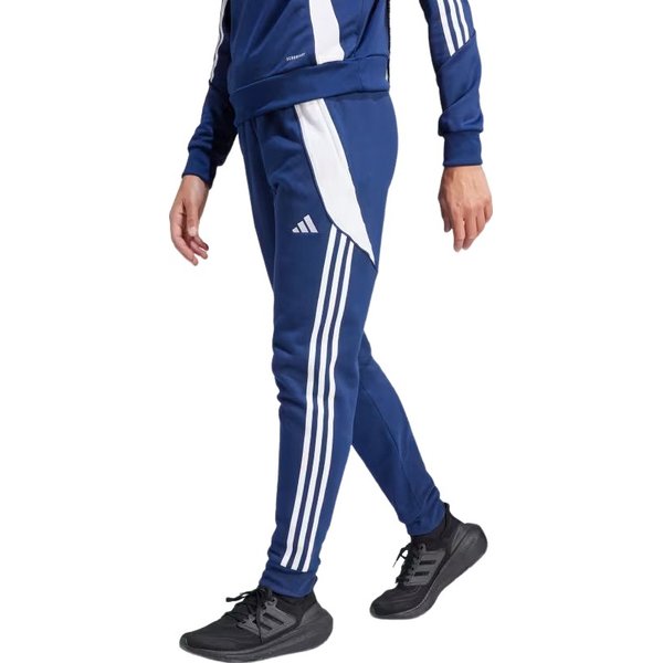 Spodnie dresowe damskie Tiro 24 Sweat Adidas - granatowe