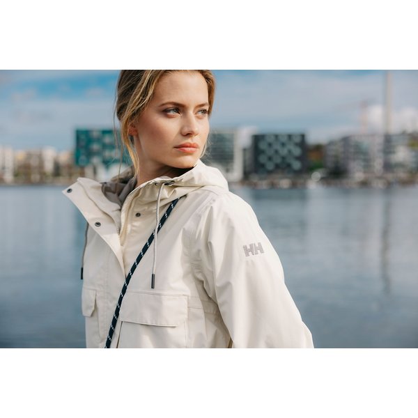 Płaszcz damski Escape Utility Raincoat Helly Hansen - cream