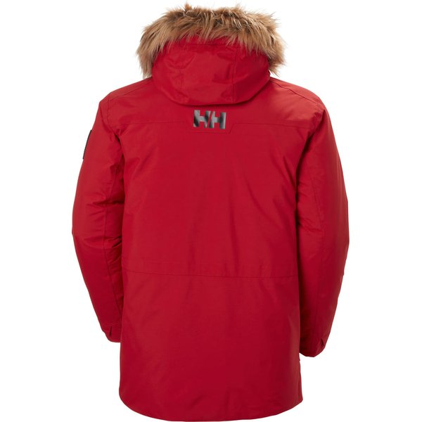 Kurtka męska, parka Nordsjo Parka Helly Hansen - red