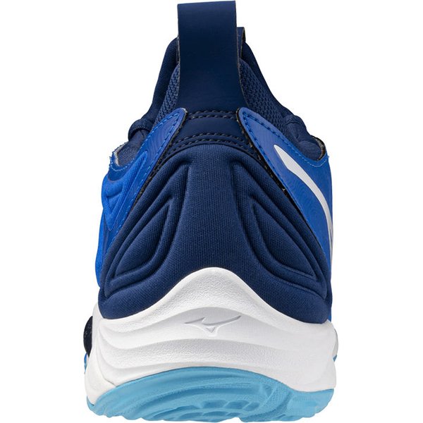 ￡澪￡　0331 Buty do siatkówki Wave Momentum 3 Mizuno - Mugen Blue/White