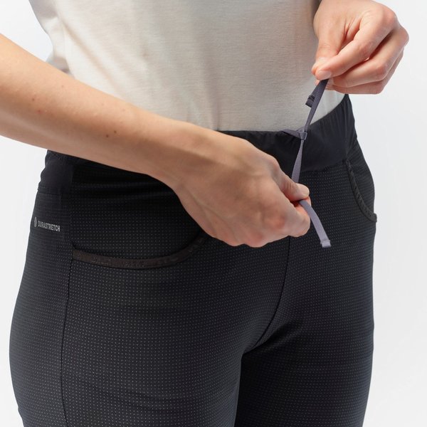 Spodnie trekkingowe damskie Agner Durastretch Salewa - black