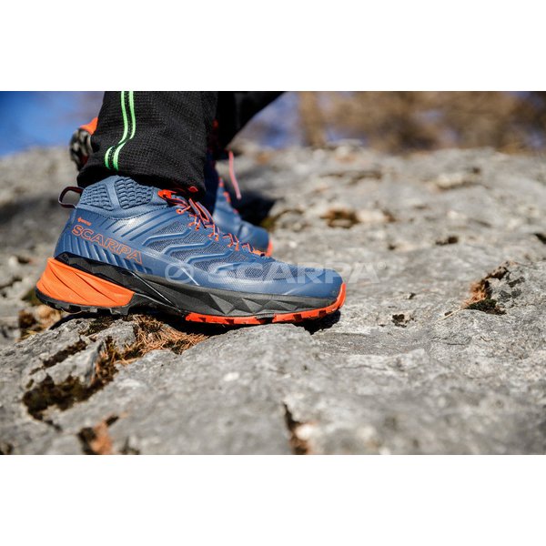 Buty trekkingowe Rush Mid GTX Scarpa - Black-Red