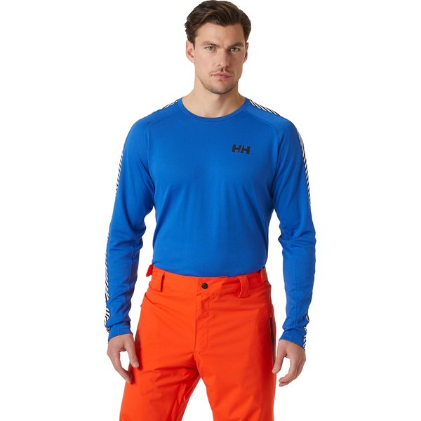 Longsleeve termoaktywny męski Lifa Active Stripe Crew Helly Hansen - Cobalt 2.0