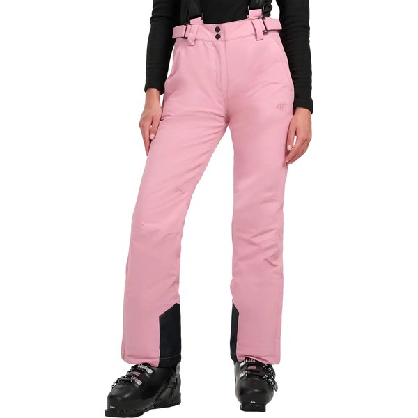 Spodnie narciarskie damskie F1157 4F - różowe