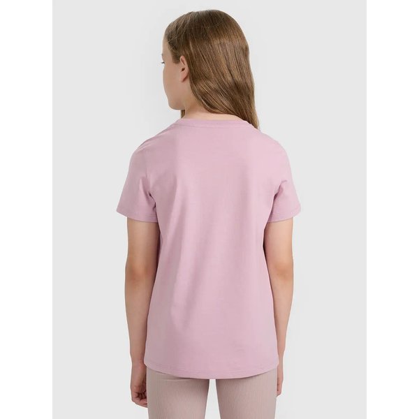 Koszulka dziewczęca TTSHF2397 4F - jasny róż