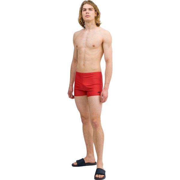 Kąpielówki męskie 4FWSS24USWTM027 4F - czerwony