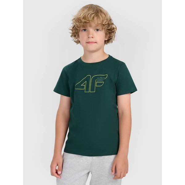 Koszulka chłopięca TTSHM2417 4F - morska zieleń