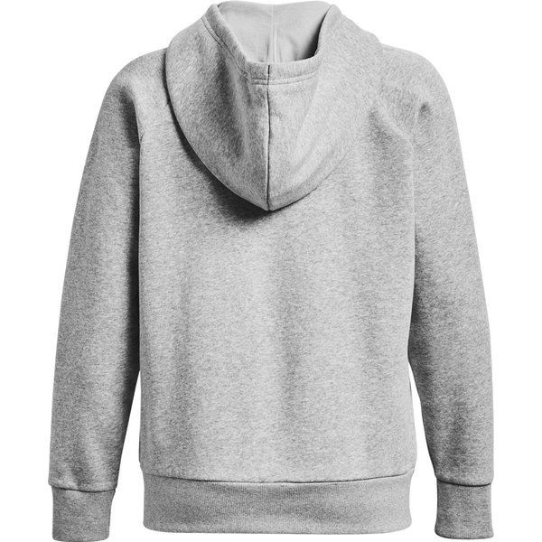 Bluza damska Rival Fleece FZ Hoodie Under Armour - Mod Gray Light Heather/White