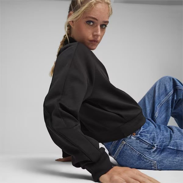 Bluza damska T7 Track Puma - czarna