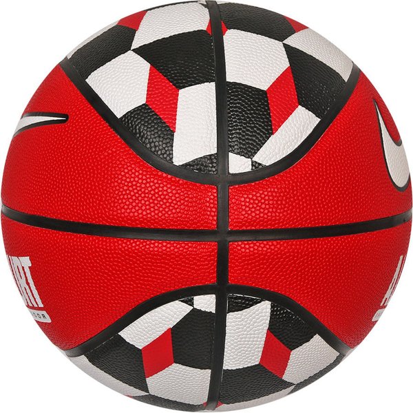 Piłka do koszykówki Everyday All Court 8P Graphic Deflated 7 Nike - czerwony