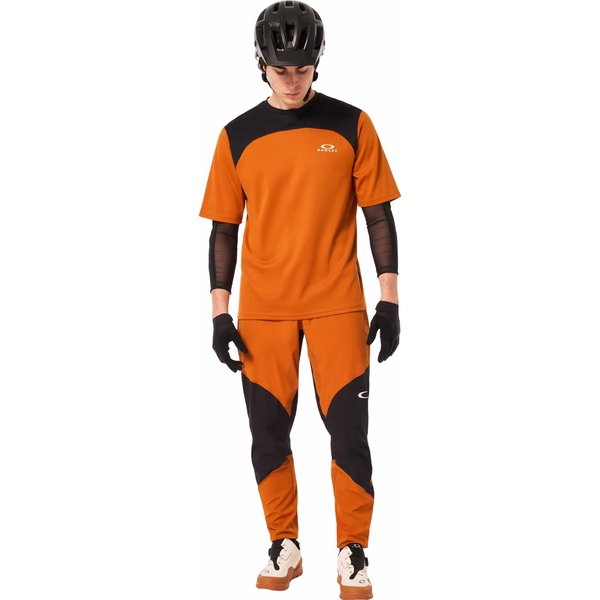 Koszulka rowerowa męska Free Ride SS Oakley - ginger
