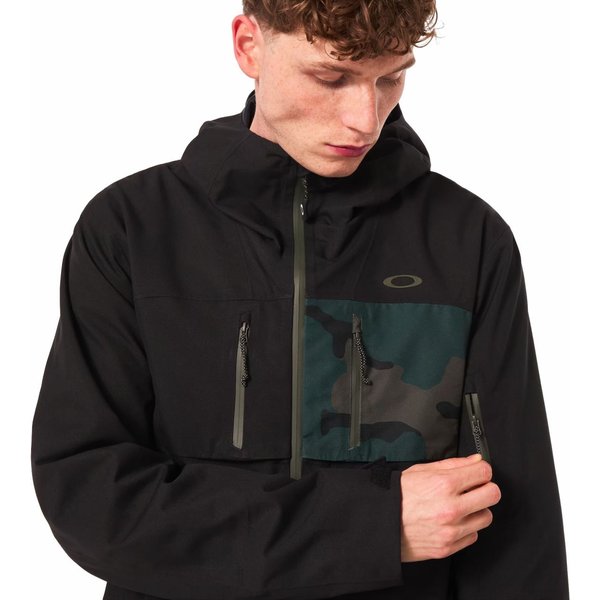 Kurtka narciarska męska Kendall RC Shell Oakley - czarna