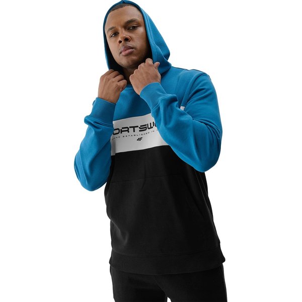 Bluza męska 4FWSS24TSWSM1032 4F - niebieski