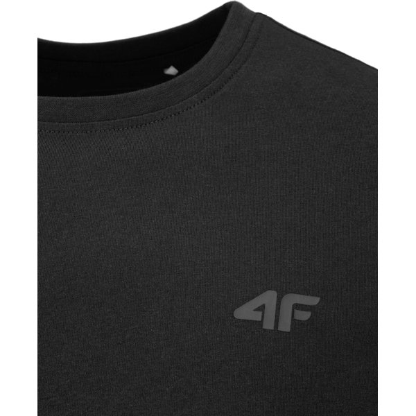 Koszulka męska 4FWSS24TTSHM1154 4F - głęboka czerń