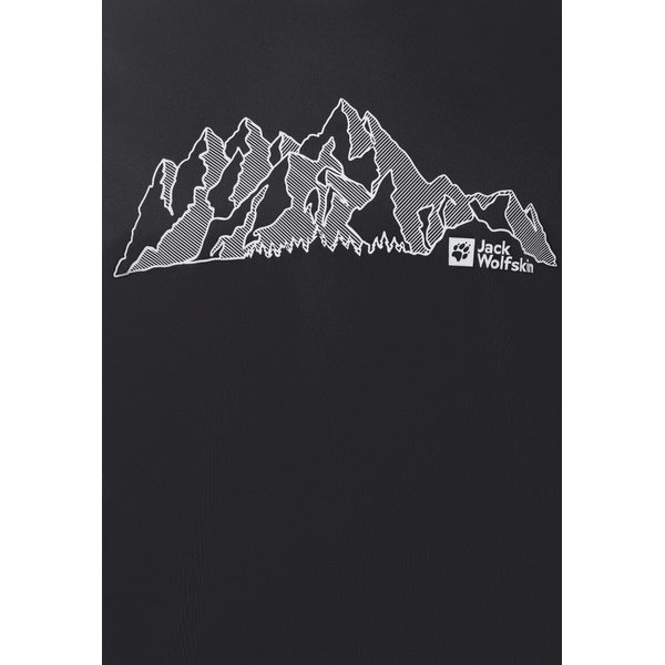 Koszulka męska Peak Graphic Jack Wolfskin - MTN phantom