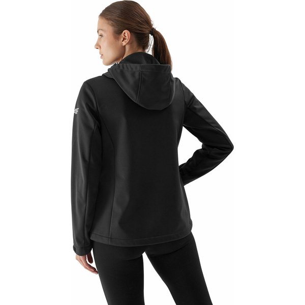 Softshell damski 4FAW23TSOFF178 4F - głęboka czerń